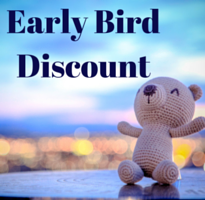 ☆Early Bird Discounts!!!!